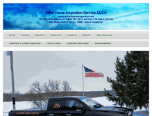 Tablet Screenshot of millerhomeinspection.net